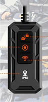 Caméra de moto 6,25 pouces avant et arrière, enregistreur, avertisseur d'angle mort BSD, Carplay, surveillance de la pression des pneus