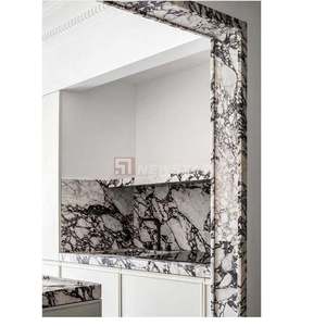 Thanh lịch Nội Thất Tường đá cửa khung dòng CALCUTTA Viola phiến đá cẩm thạch rãnh gạch đá cẩm thạch cho phòng khách - Product Image 2