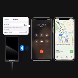 Adattatore audio wireless UGREEN BT303 <span class=keywords><strong>Bluetooth</strong></span> 5.4 con display LED, connettore USB da 3,5 mm, trasmettitore e ricevitore Aux wireless a molla per <span class=keywords><strong>auto</strong></span> - Product Image 2