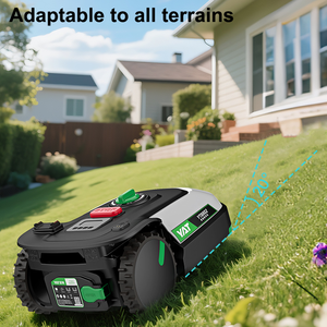 Tondeuse à gazon robotisée YAT, <span class=keywords><strong>robot</strong></span> de <span class=keywords><strong>coupe</strong></span> d'<span class=keywords><strong>herbe</strong></span> automatique intelligent avec navigation par capteur pour l'entretien des pelouses de jardin à domicile - Product Image 2