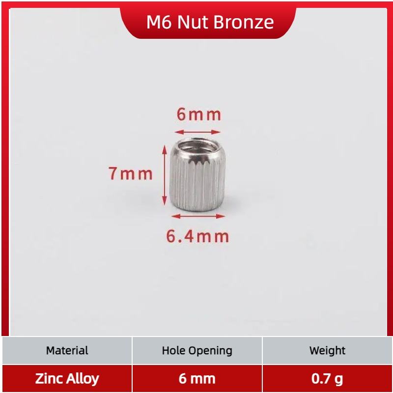 Support d'étagère (écrou M6)