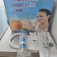 Purificateur d'eau RO électrique en plastique à 6 étapes personnalisé, 0,0001 µm, sans réservoir, autonettoyant, avec robinet intelligent, pour usage domestique et hôtelier