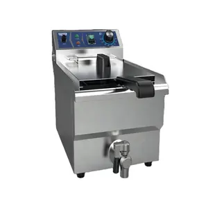 Commercial freidora single tank industrial electric fryer automatic deep fryer