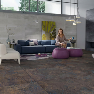 Metal Stone Matte Marble Porcelain Tiles 600x1200mm Modern Surface for Premium Wall and Floor Applications - Product Image 6