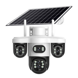 Cámara de Vigilancia V380Pro con Energía Solar, Visión Nocturna a Todo Color de 1080p, Monitor de Seguridad para Exteriores - Product Image 2