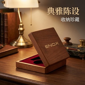 Caja de regalo rectangular de madera de pino con logotipo grabado a láser, hecha a mano, para guardar insignias y monedas conmemorativas - Product Image 5