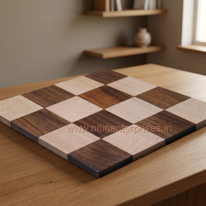 Cardboard Box High Quality Double-Sided Borderless Wooden Chessboard Stylish Board Game Play Table - Product Image 3