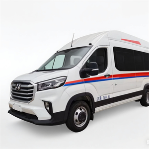 Clinique dentaire mobile Maxus V90, véhicule neuf, transmission automatique diesel, équipement médical, norme d'émission EURO 5, longueur 3-8m, rouge, 12 places - Product Image 1