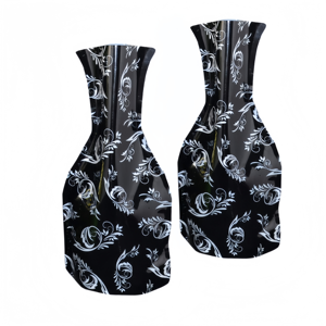 शादी या घर के आयोजन के लिए गर्म बिक्री काले प्लास्टिक फोल्डिंग वेस - Product Image 1