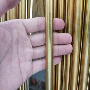 Matériau C27000 C27200 C27300 C36000 C37000 C3770 Barre en laiton pour vanne de couleur or - Product Image 1