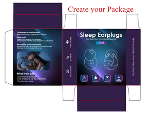 ที่อุดหูซิลิโคนแบบพับได้ ใช้ซ้ำได้ ขายดี พร้อมกล่องของขวัญพิมพ์โลโก้ สำหรับลดเสียงรบกวน ป้องกันการได้ยิน เหมาะสำหรับการนอนหลับและการเดินทาง - Product Image 5