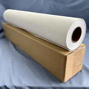 New 2023 Waterproof Polycotton Canvas 380gsm Inkjet Printing Roll Printing Canvas For Inkjet Printing Canvas