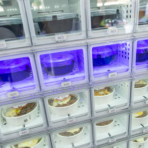 Máquina Expendedora <span class=keywords><strong>de</strong></span> Alimentos con Calefacción por Nube, CE ISO9001, para Hamburguesas Deliciosas, con Pantalla Táctil y Sin Contacto - Product Image 5