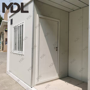 Luz resistente a terremotos, paquete plano de Bangladesh, <span class=keywords><strong>casa</strong></span> de contenedores móvil prefabricada de 2 dormitorios - Product Image 2