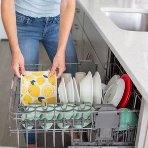 Torchons Suédois Super Absorbants Serviettes en <span class=keywords><strong>Papier</strong></span> de Cuisine Réutilisables et Anti-Rayures Linge à Vaisselle Lavable - Product Image 5