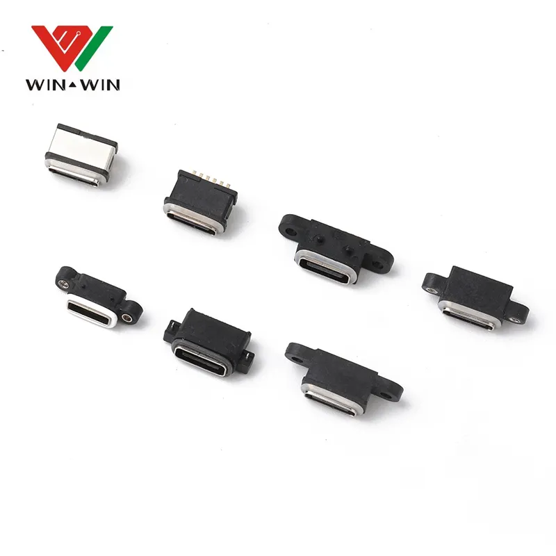 Buchse C Typ Mini USB Buchse 16Pin Stecker wasserdicht