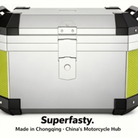 Valises latérales de qualité supérieure pour moto, boîte arrière en PP, boîte à bagages étanche, accessoires de moto fabriqués en Chine