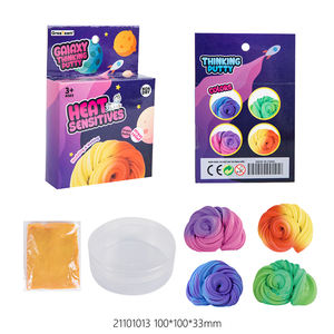 Ruimteserie Warmtegevoeligheid Vier Kleurtemperatuurverandering Supr Stopverf Kinderen Wetenschap Educatief Slijm Speelgoed - Product Image 3