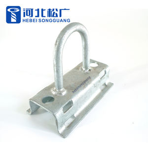 Крепления для оптоволоконного кабеля FTTH: кронштейны для столбов, анкерные кронштейны, крюковые кронштейны - Product Image 4