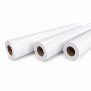 Rotolo di Vinile Adesivo PVC Bianco Lucido Opaco Stampabile con Eco-Solvente per Pavimenti <span class=keywords><strong>da</strong></span> Ballo, Decorazioni per Matrimoni e Feste - Product Image 4
