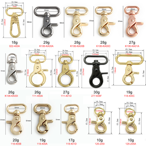 Kim Loại Sling Clip Carabiner 1 Inch Nhôm Kích Hoạt Bolt Đôi Hành Động Túi Dây Đeo Xoay Dây Buộc Snap Hook <span class=keywords><strong>Clasp</strong></span> Cho Con Chó Dây Xích - Product Image 4