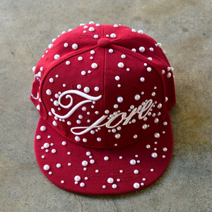 Casquettes personnalisées avec perles de créateur, casquettes de haute qualité, style Y2K, brodées, avec logo personnalisé - Product Image 2