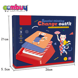 Logic thinking spatial early education toy board kid game puzzle - Product Image 6