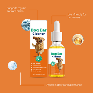 Gotas para el Cuidado de las Orejas de Mascotas con Logotipo Personalizado, 30 ml, Tratamiento para Infecciones, Limpiador de Oídos Líquido Ultra-OTIC para Perros, Gatos, Cachorros y Gatitos - Product Image 3