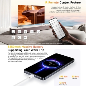 2025 Mới Ban Đầu Ulefone Lưu Ý 18 Siêu 6GB + 256GB Bên Dấu Vân Tay, 6.78 Inch <span class=keywords><strong>Android</strong></span> 13 Điện Thoại Di Động 5G Điện Thoại Di Động - Product Image 5