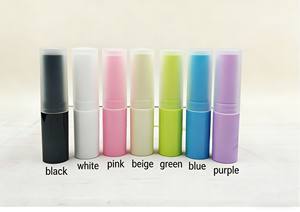 Tubo de bálsamo labial 4g con tapa esmerilada, tubo de lápiz labial, tubo de bálsamo labial vacío de seis colores, tubo de cera labial - Product Image 6