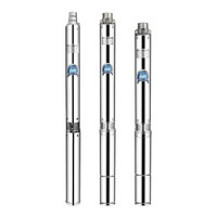 Pompe à puits profond QJ en acier inoxydable pour irrigation montagneuse, avec coque résistante à la corrosion, protection thermique et fonctionnement continu