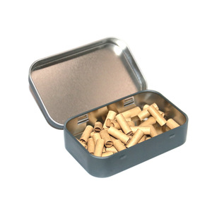 Cá Nhân Xách Tay 20 Gói Kim Loại Thuốc Lá Container Mở Top Tay Cán Tinplate Lật Top Thuốc Lá Hộp - Product Image 1