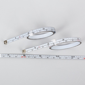 Self Winding Tape Measure 1m Carbon Steel Metric Manual Lock Measuring Tape For Precision Measurement - Product Image 4