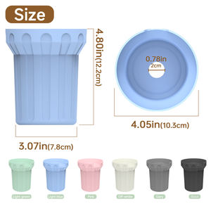 Bota de silicona caliente para accesorios de copa <span class=keywords><strong>Stanley</strong></span> <span class=keywords><strong>Quencher</strong></span> H2.0 40oz, cubierta de manga inferior de botella antideslizante - Product Image 3