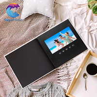 Tarjeta de felicitación con video promocional de marketing con pantalla LCD HD de 7.0 pulgadas