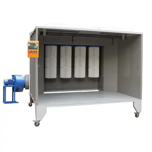 COLO-2315 High Quality Powder Coating Booth for Small Batch