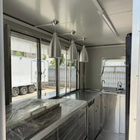 Remolque de Comida Completamente Equipado en Venta, Remolque Móvil para Café y Bar, Remolque para Helados, Carrito de Hot Dogs, Camión de Comida