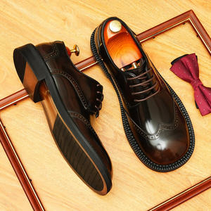 Cuir verni pour homme, style décontracté et professionnel, style britannique, multifonctionnel et assorti - Product Image 3