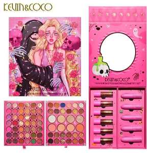 Venta caliente Kevin Coco Halloween palet Zombie Bride Palette Alta pigmentación Cosmeticos de Halloween paleta de sombras por mayoreo - Product Image 3