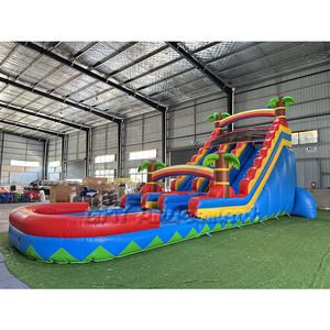 Escorregador de água inflável, escorregador inflável para uso comercial, mármore, aqua, para festas, aluguer, venda imperdível - Product Image 6