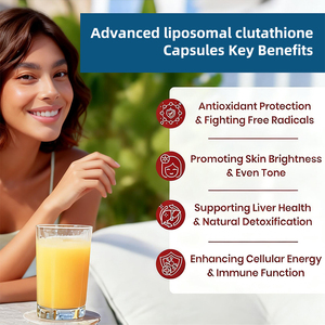 Cápsulas de Glutatión Liposomal Personalizadas 1200mg, el Mejor Blanqueador de Piel con Cardo Mariano - Product Image 3