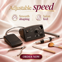 Vente en gros - Machine à ongles électrique en plastique JD4500 DC12V 35W 30000RPM avec prise US/EU, populaire pour le ponçage des ongles