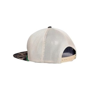 Casquette de camionneur à flamme bicolore 6 panneaux Casquette de camionneur Gorras Chapeaux de camionneur en maille avec logo personnalisé - Product Image 6