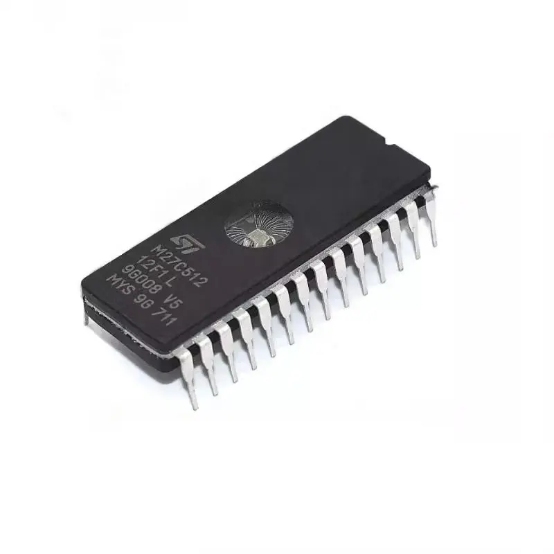 Componentes electrónicos CDIP28 en paralelo IC EPROM 512KBit, nuevo original, M27C51210F1, 1 unidad, 1 unidad