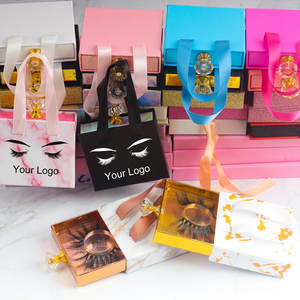 Lashes3d nerz großhandel verkäufer kostenloser proben mit fällen privtate label led wimpern paket lashbox verpackung - Product Image 1