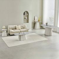 Ensemble de table à manger moderne populaire OEM ODM personnalisé en marbre blanc