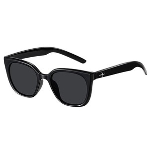 Lunettes de soleil pour femmes, monture noire, verres en résine, protection UV400, pour la conduite, la pêche, les sorties, à la mode - Product Image 5