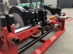 เครื่องเชื่อมท่อ HDPE ไฮดรอลิก ขนาด 40-160 มม. ลดราคาพิเศษ อุปกรณ์เชื่อมต่อแบบเทอร์โมฟิวชั่น เครื่องเชื่อมท่อ HDPE - Product Image 1