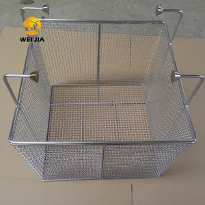 Hot sale Stainless Steel 304 316 316L Instrument Tray and Woven Wire Mesh Baskets Sterilization Tray Disinfection Basket