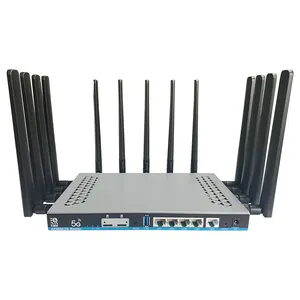 Nouveau routeur OpenWRT Sim 5g point d'accès wifi 6 dual sim lte 4g wifi 1000M ports 3000Mbps 11AX routeur sans fil